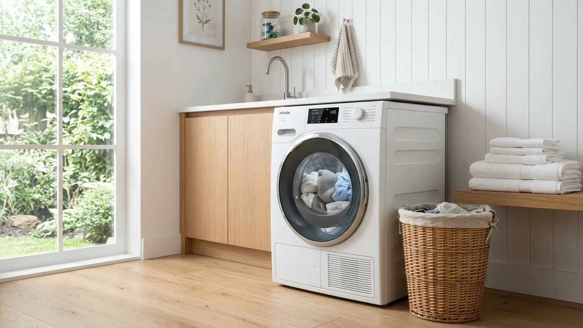 Máy sấy quần áo công nghệ bơm nhiệt hiện đại