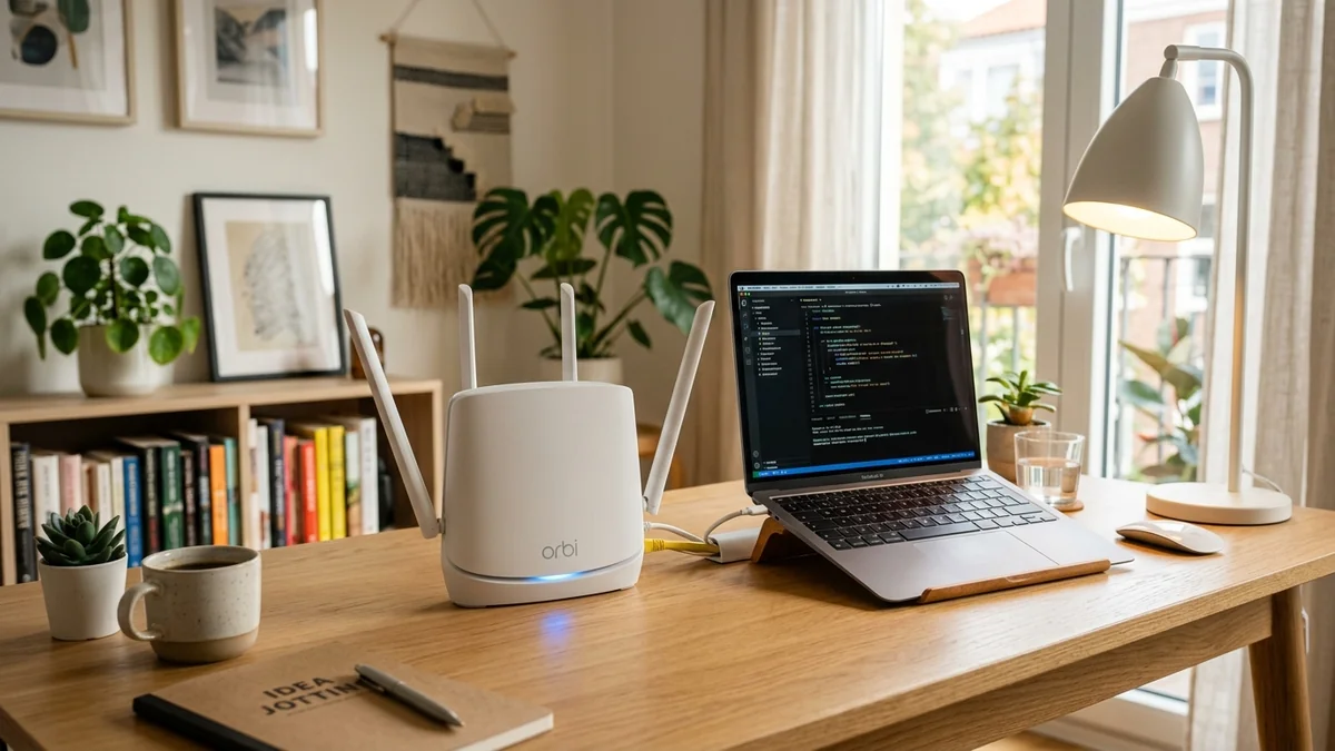Router Wi-Fi 6 tốc độ cao cho căn hộ gia đình